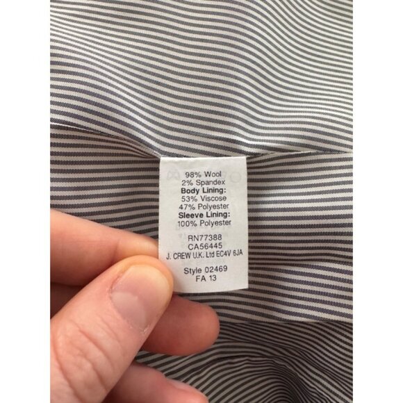 J. Crew Schoolboy Blazer Size 0 - Picture 9 of 9